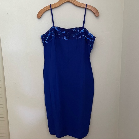 Y2K Blue Dress - Picture 1 of 5